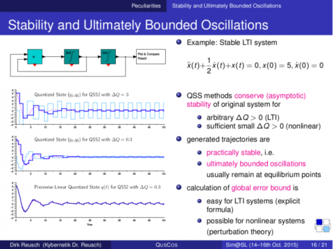  QUSCOS - Quantized State System Simulation in Scicos